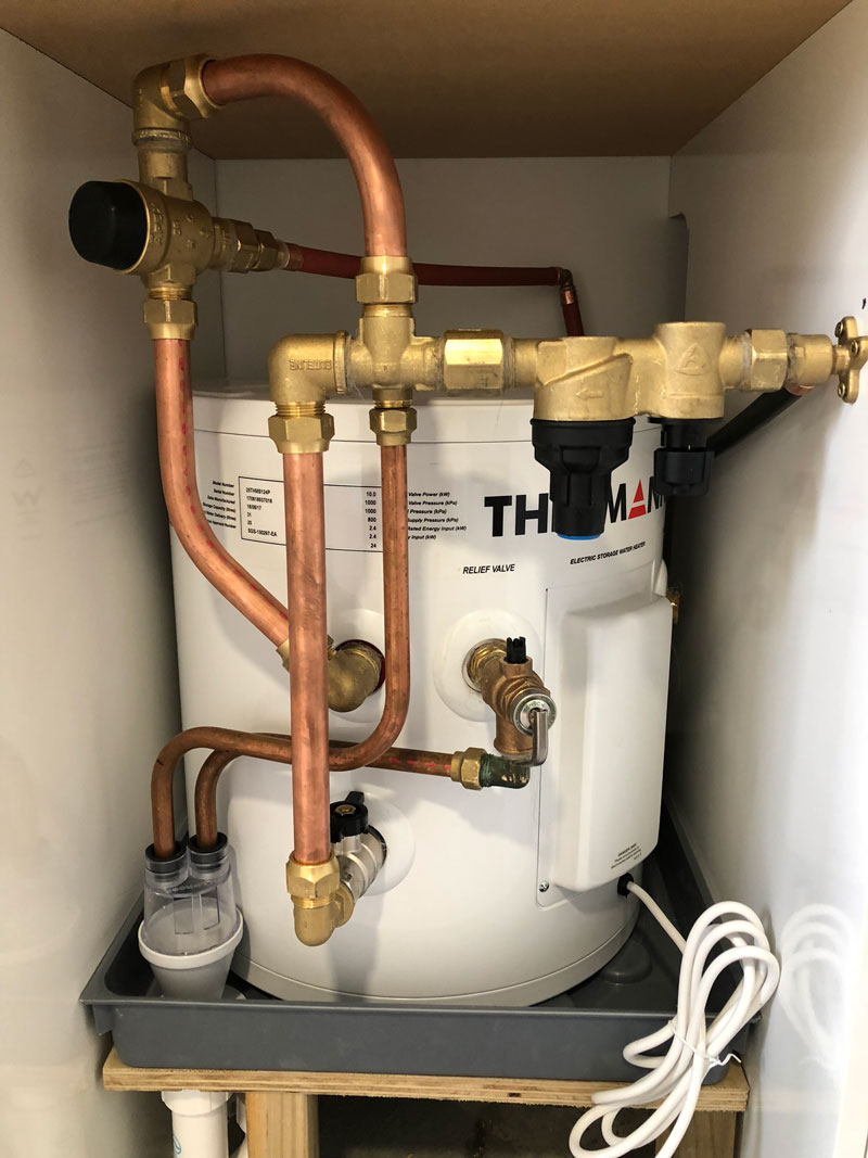 Hot water cylinder upgrade